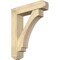 Ekena Millwork Imperial Craftsman Rough Sawn Bracket w/ Offset Brace, Douglas Fir, 8"W x 34"D x 42"H BKT0806X34X42IMP04RDF - alternate 1